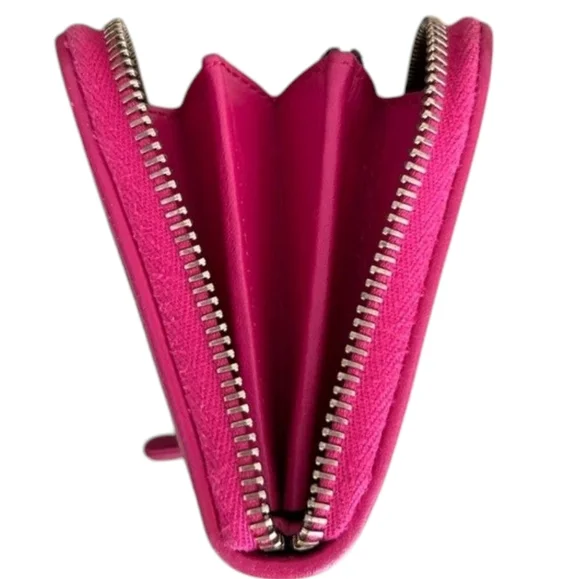 Fendi Multicolor Zucchino Print Coated Canvas Long Zip Wallet + Dustbag - Picture 13 of 16